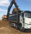 Самосвалы для перевозки песка 8*4/6*4 115